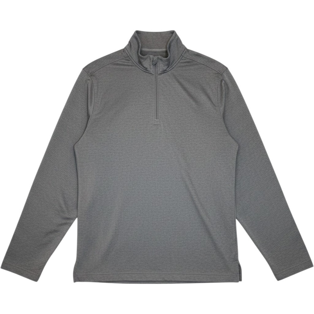 Jos A Bank Traveler Performance Gray Quarter 1/4 Zip Pullover Tailored Golf - XL